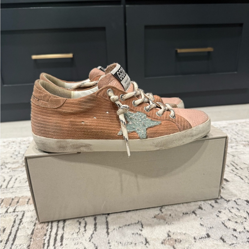 Golden Goose Corduroy Superstar 38